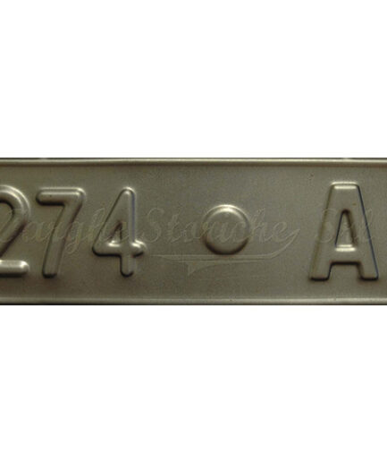 Targa Auto Anteriore per veicoli fino al 1959 - Ferro