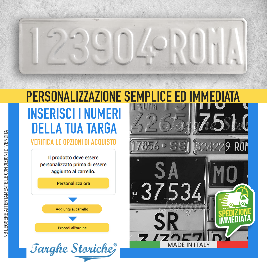 targhe anteriori Ferro 60-62 2