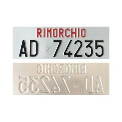 Targhe Rimorchio