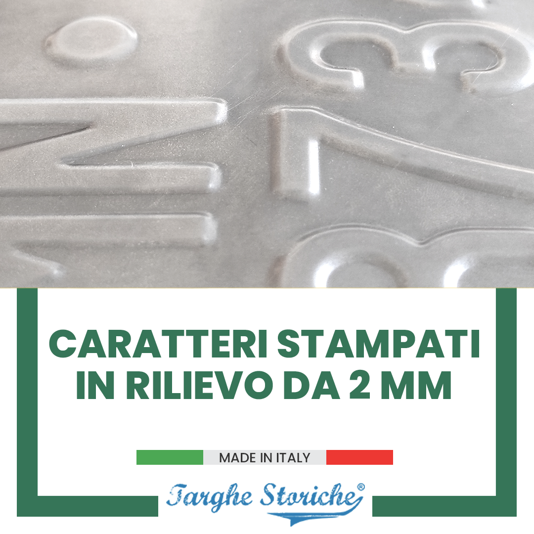 targhe mezzi agricoli fino al 62 ferro 4