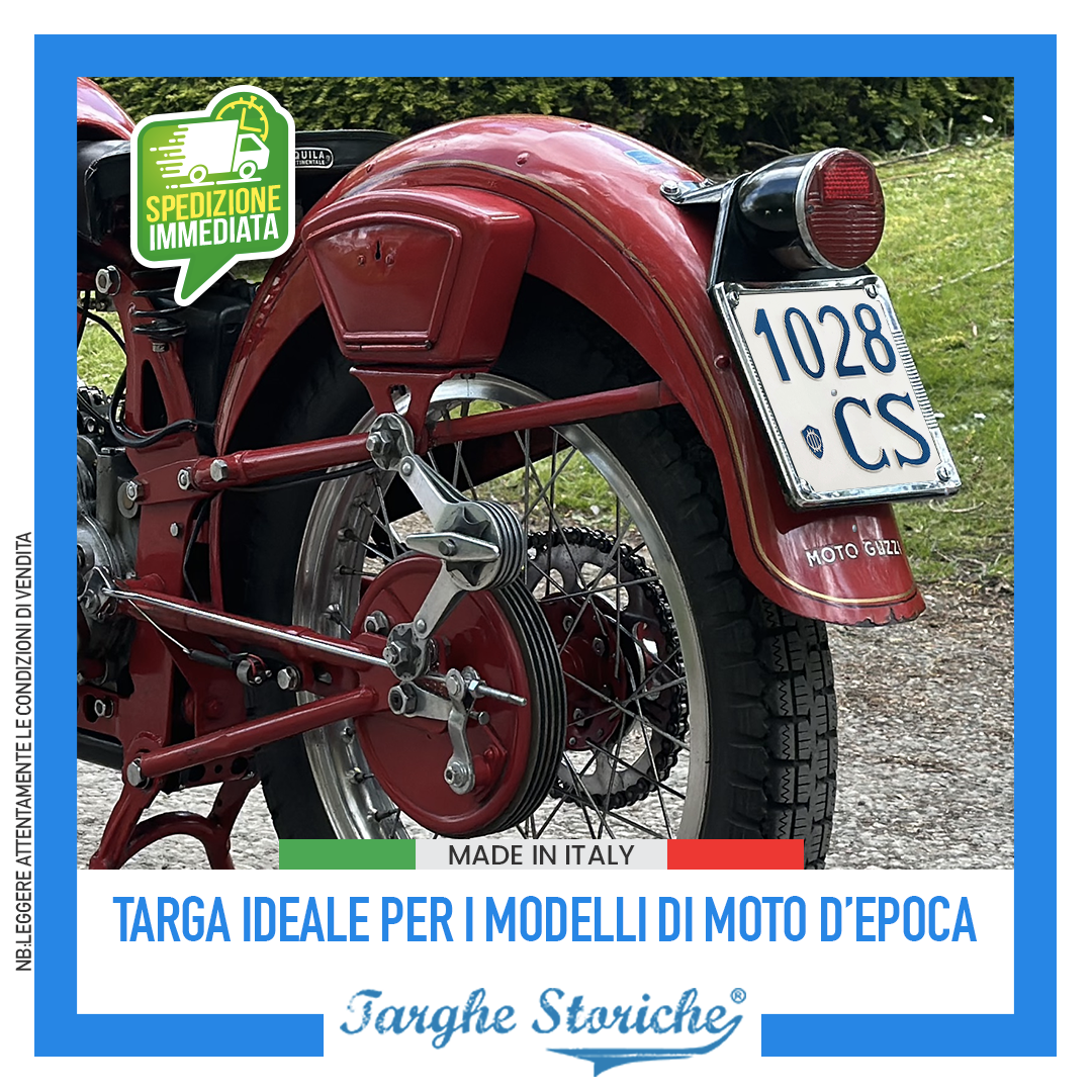 targhe moto COLORAZIONE ORIGINE 46-48 5