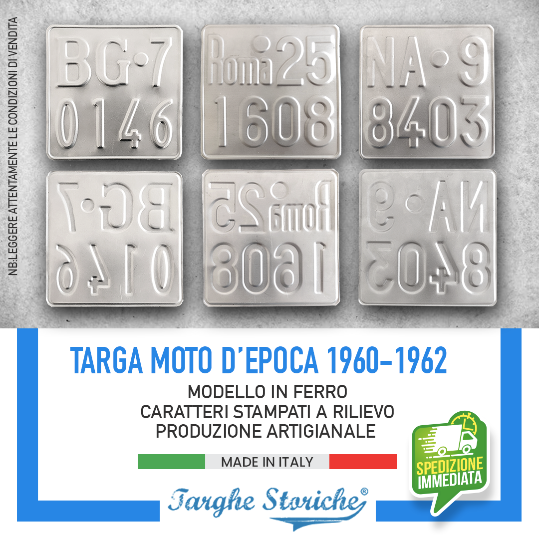 targhe moto Ferro 60-62 1B