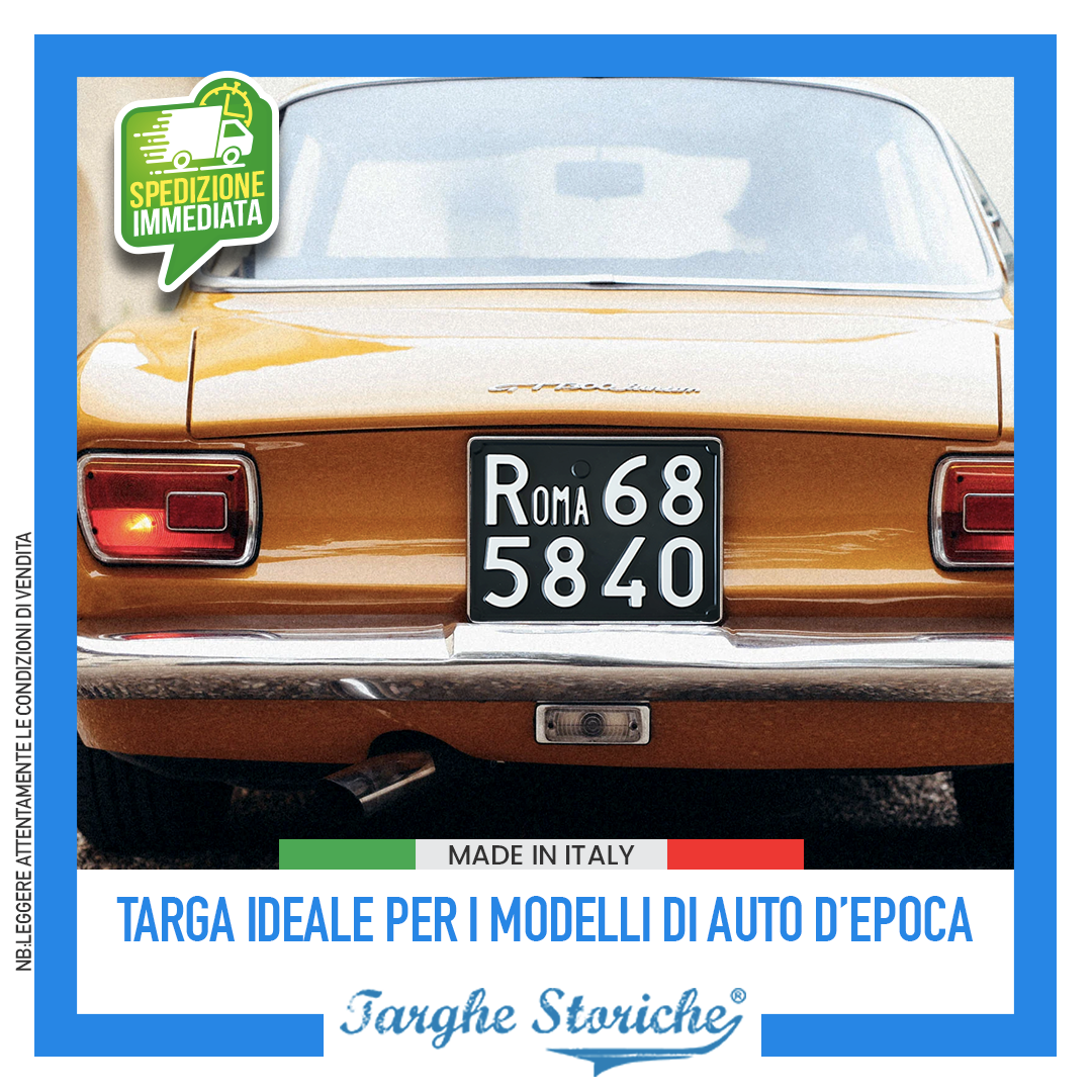 targhe posteriori plastica 63-84 3